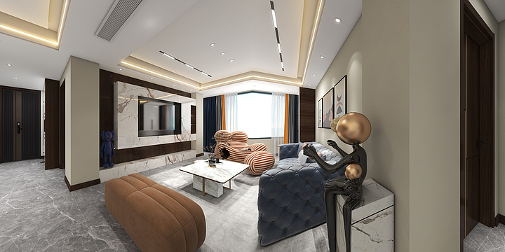 蒋炜-观阳名邸-装修设计方案