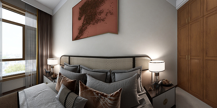 偏安一隅@-恒大棕榈岛28-装修设计方案