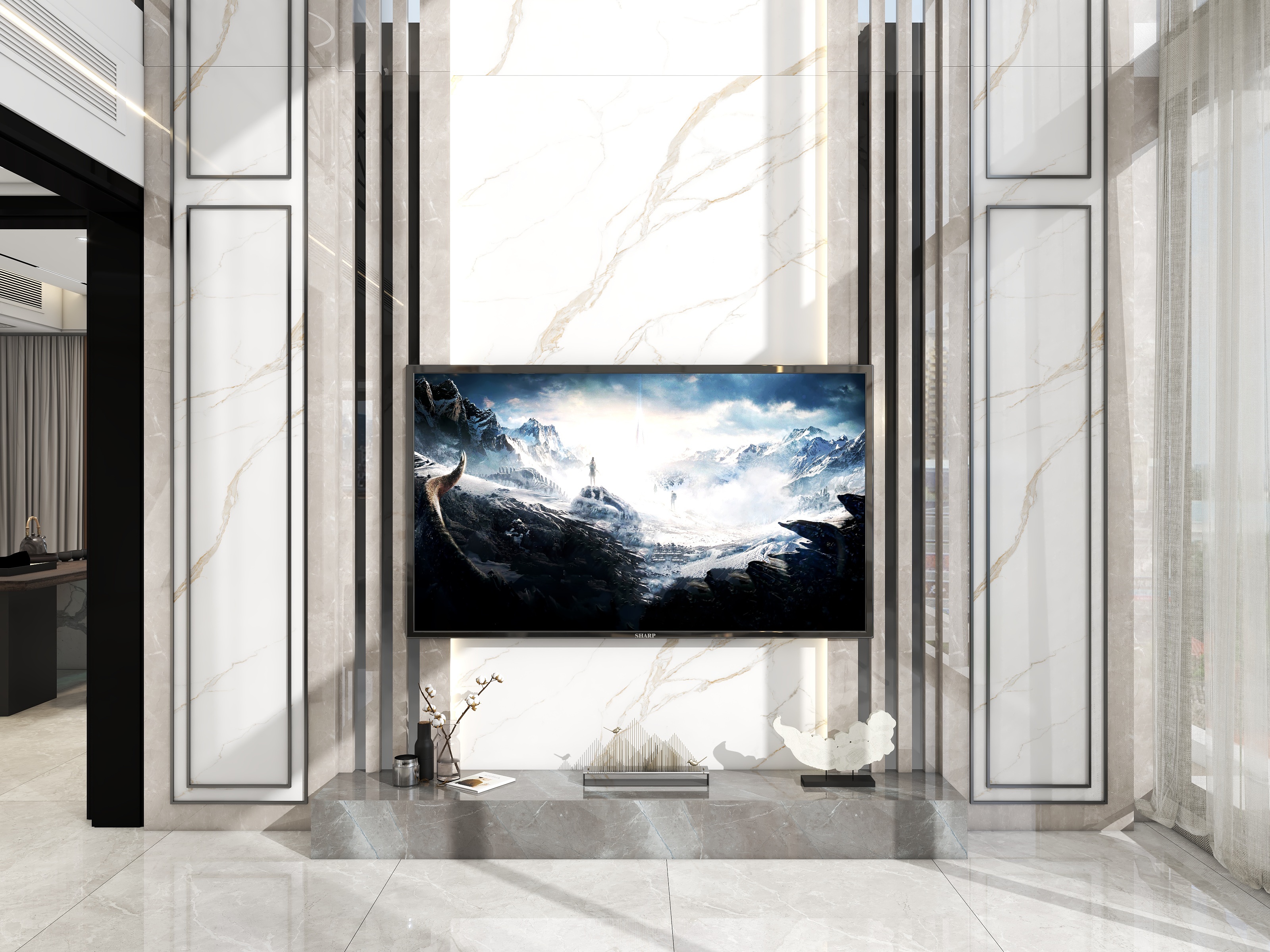 凯撒144-别墅现代轻奢-装修设计方案