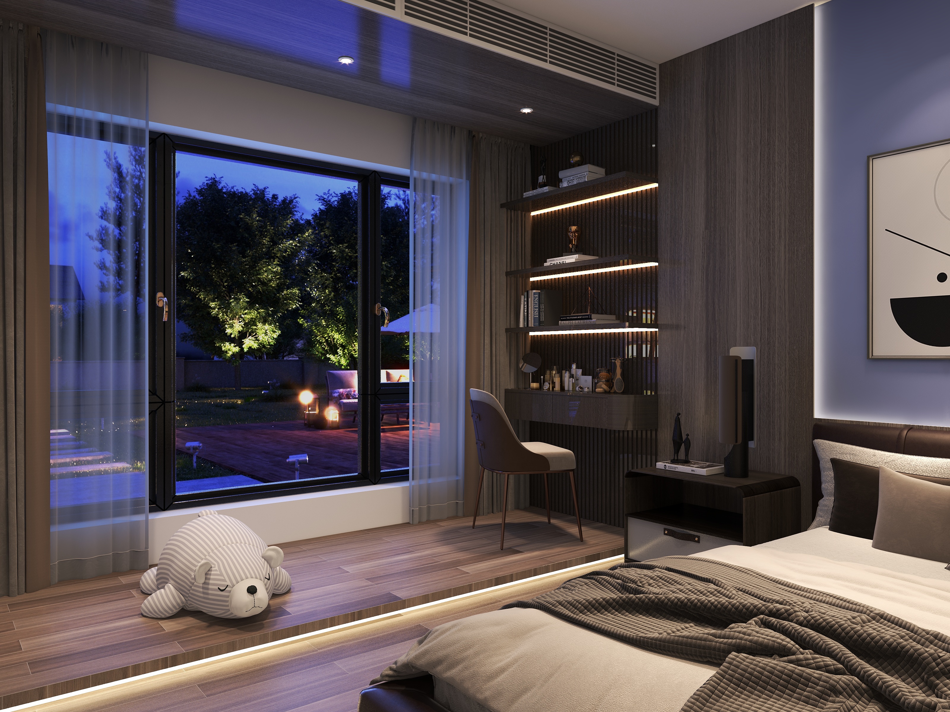 趙新瑞-现代-装修设计方案