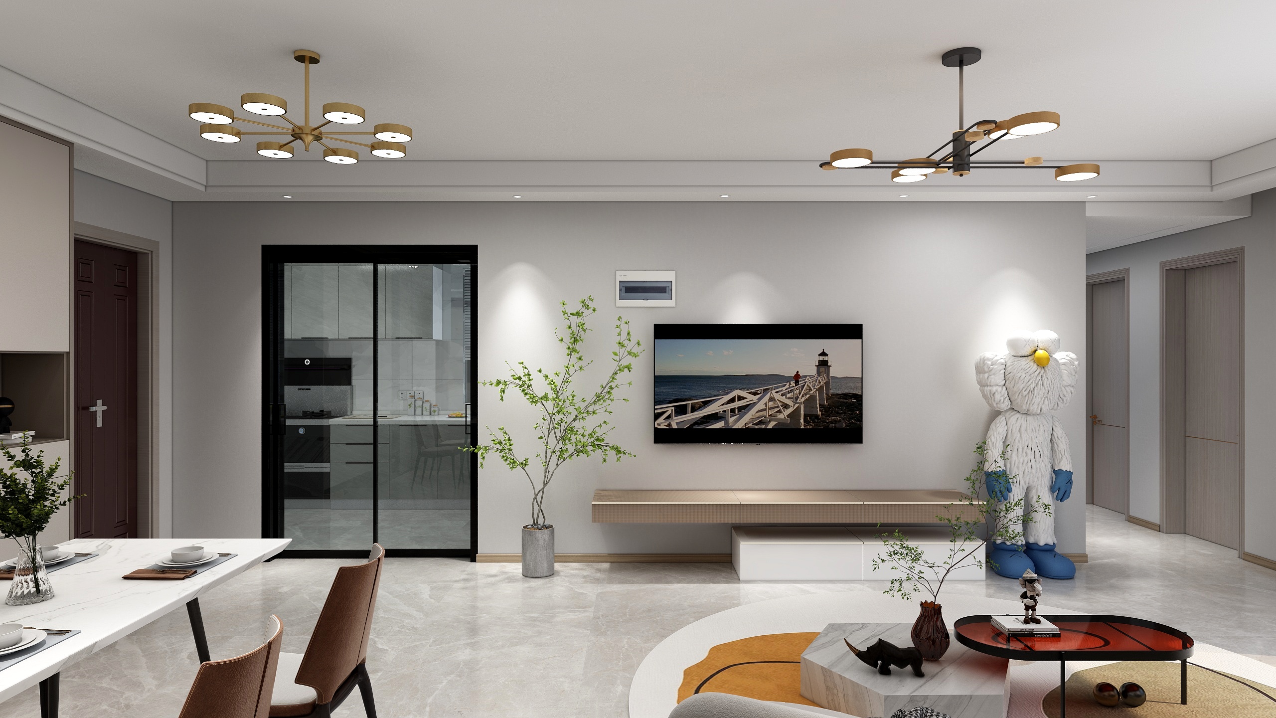 R0523-秦都花苑-20#120东户-装修设计方案