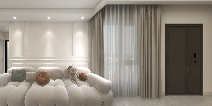 元镜空间设计-个旧-张蕾姐家-装修设计方案