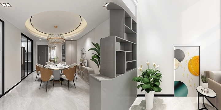 设计潇@95-华悦名苑-装修设计方案