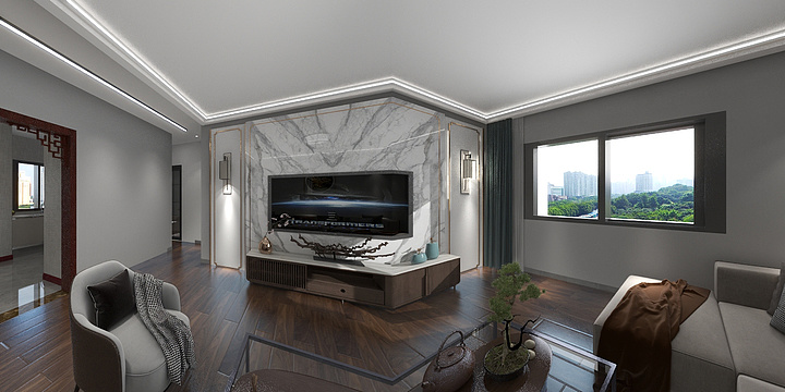 吃不饱wmIv-117㎡2室-装修设计方案