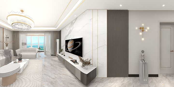 Linmax-岭秀逸城160平--装修设计方案