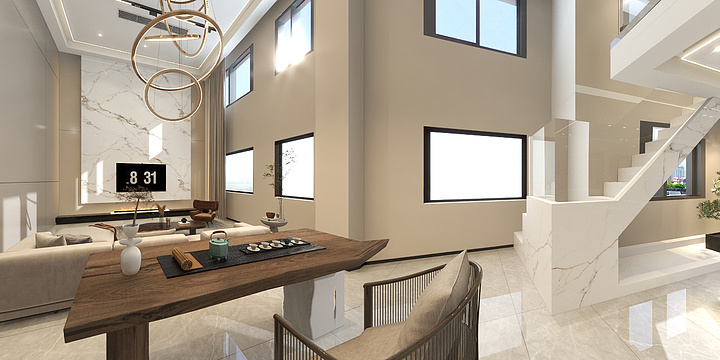 亨聿空间设计-宝骏湖畔阁楼-副本-装修设计方案