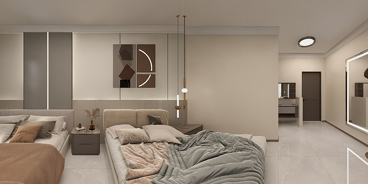 悦桃-野三坡隗哥一楼 -装修设计方案