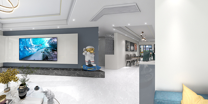 秀屋坊全屋智能整装-互湘东江湾北苑4-1-602黎总雅居-装修设计方案