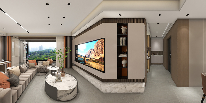 设计者朱宝-康城雅苑160㎡3室-装修设计方案