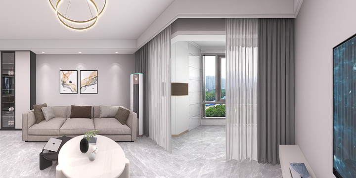 捉到一只屑狐狸-君樾府边户-装修设计方案