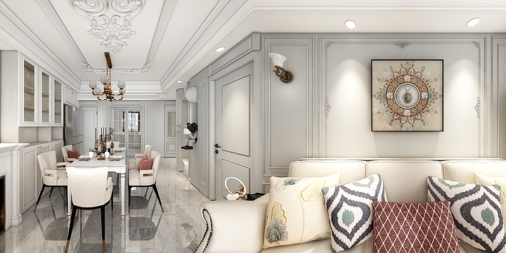 宇LtKD-美式轻奢风格-装修设计方案