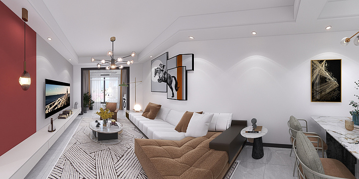 小景de设计-陶清 120宋先生-装修设计方案