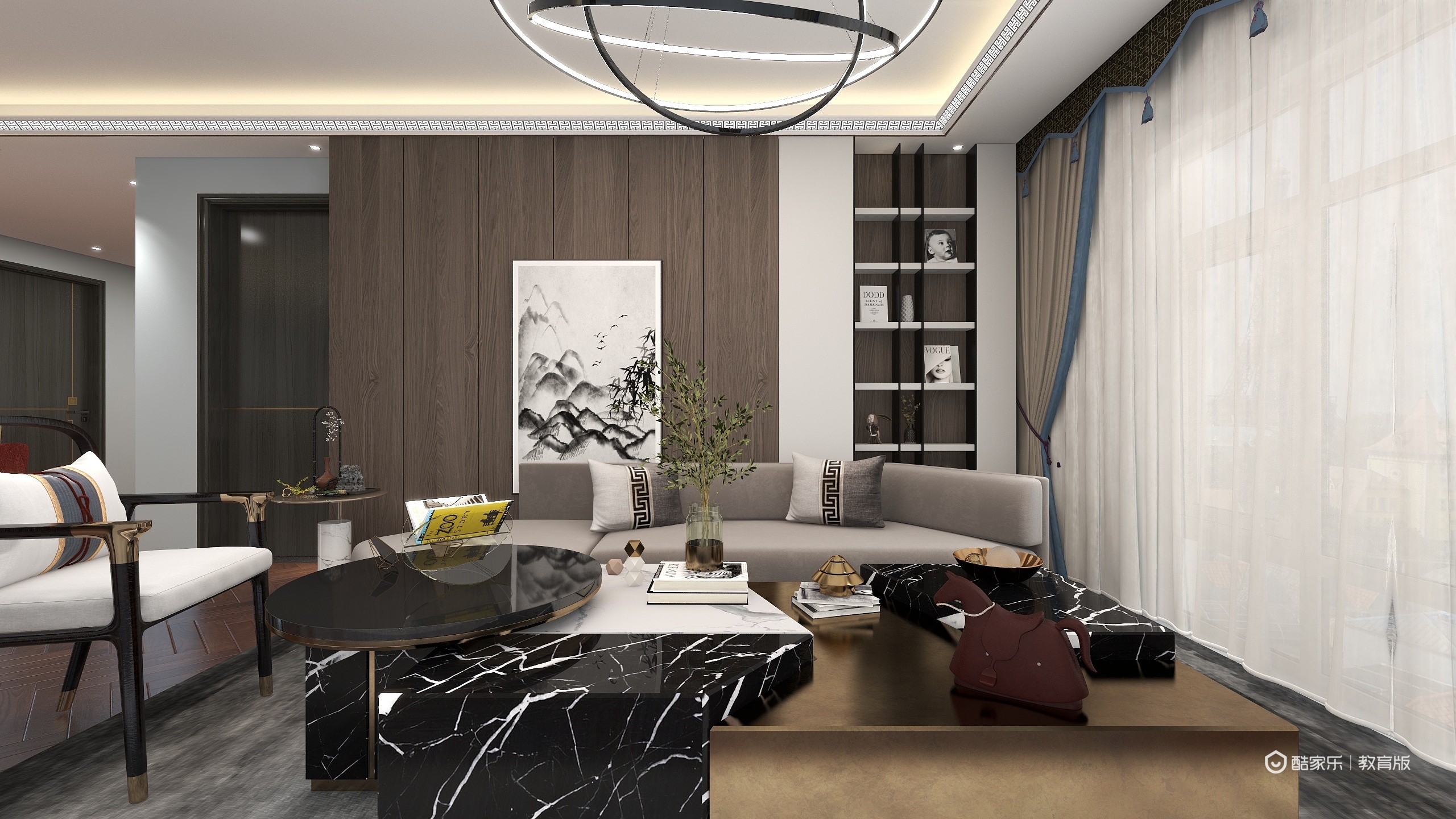 谭巧dQXo- 新中式-装修设计方案