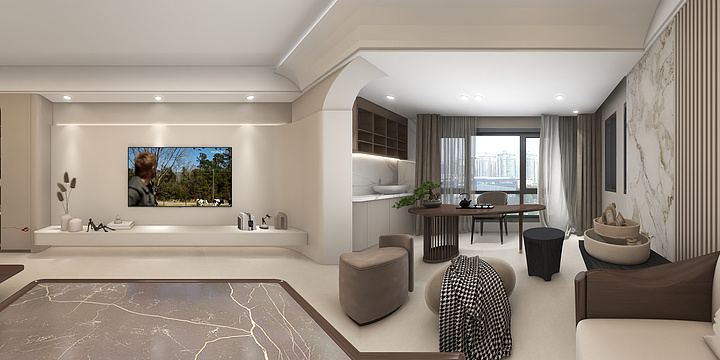 可创空间-新景龙华城1#2701-装修设计方案