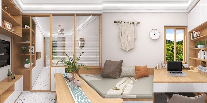 安男AmKBJ-万泉城套间北欧风-装修设计方案