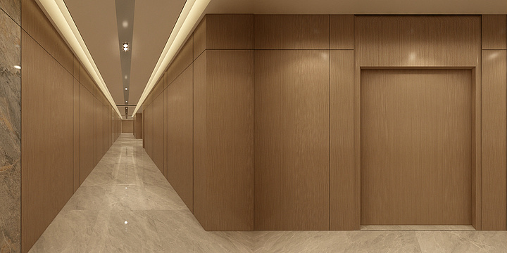 Designer飞-一层走廊-装修设计方案