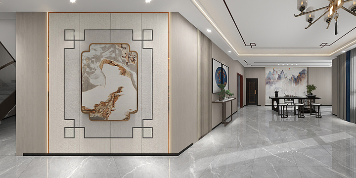 潘杜阳-岩门潘老板户型图(1)-装修设计方案