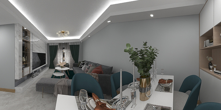 A北京全屋定制-硬装专业等级考核户型-副本-装修设计方案