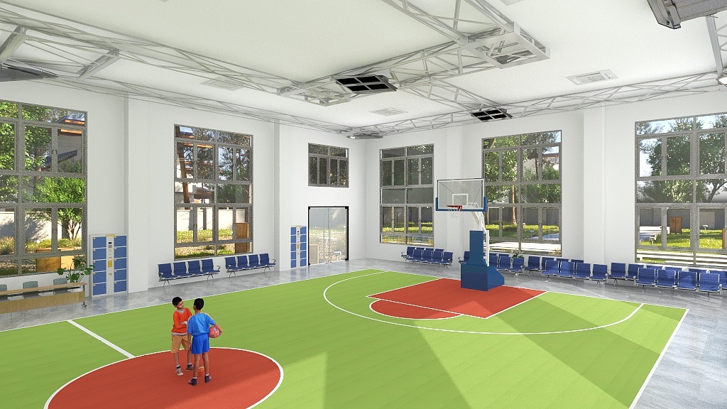 光影ugca-篮球馆-装修设计方案