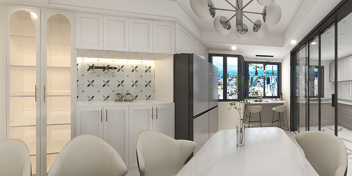 Cobestranded-荣御府８栋３０２效果图版本1-装修设计方案