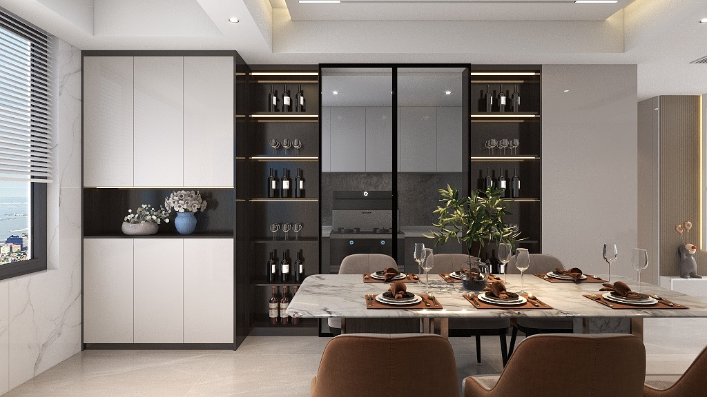 鹏辉全屋定制-育才府5栋1301-装修设计方案