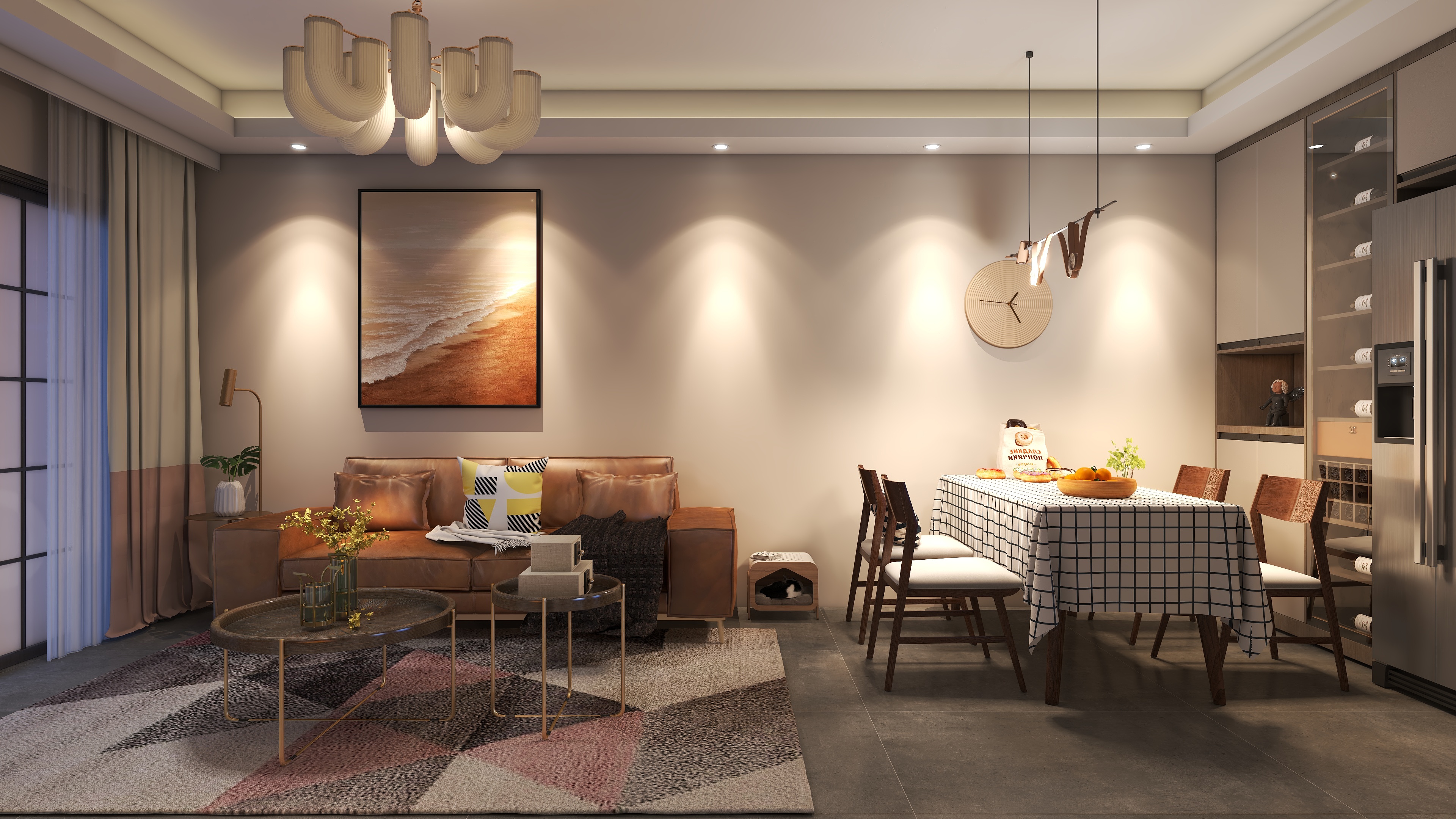 李苏楠-海德公园北欧81㎡2室-装修设计方案