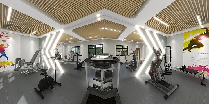 千美装饰公司-健身房-装修设计方案