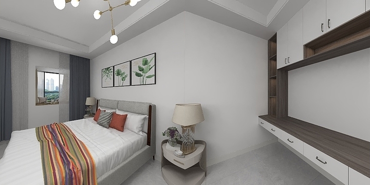 朝远装饰-未知108㎡3室-装修设计方案