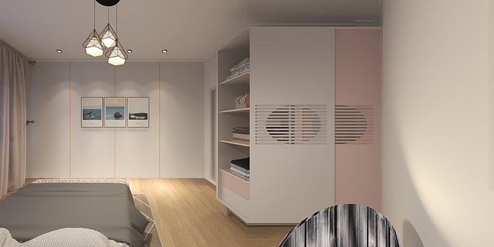 小菜dzns-海德公园81㎡2室-装修设计方案