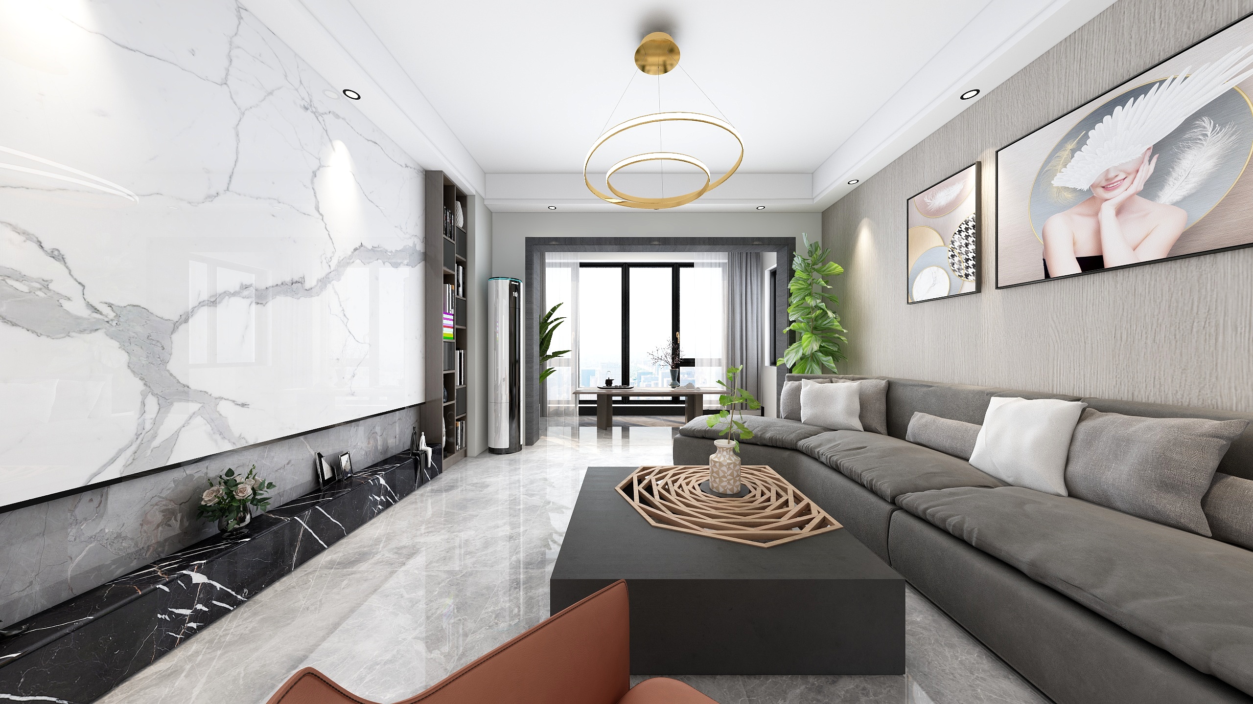 DL55rPCH-金宸·璞悦126㎡3室-装修设计方案