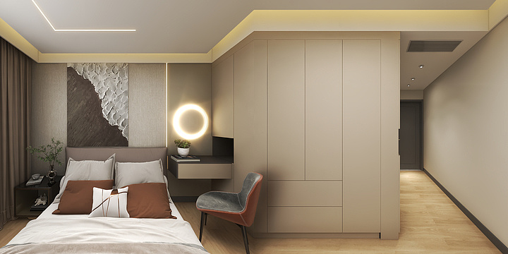 盛禾设计一乔诚-兰园三期样板间-装修设计方案