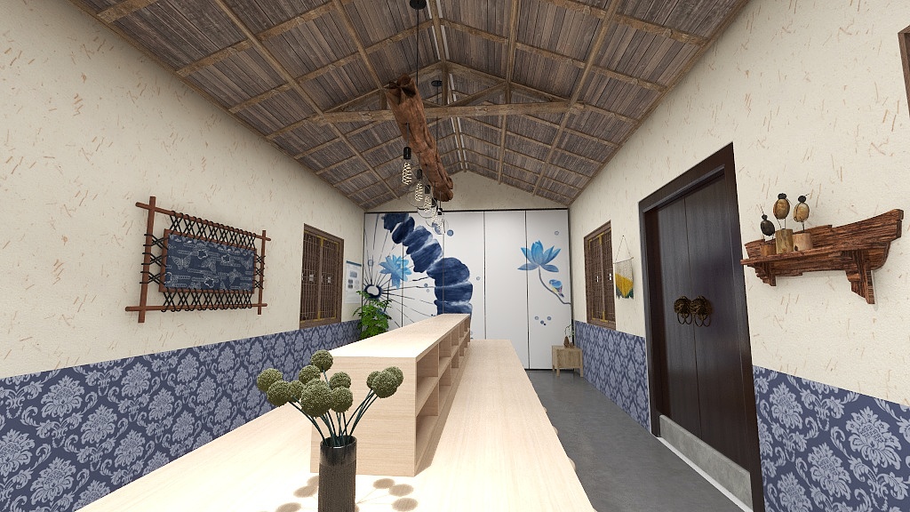 薪满亿足-民俗5扎染-装修设计方案