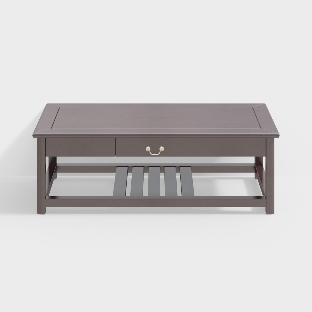 2101#茶几-长方几3D模型