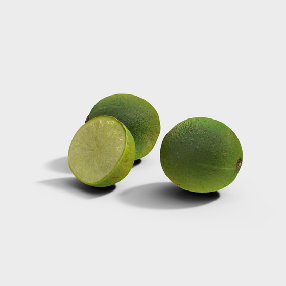 Modern cream style lemon ornament