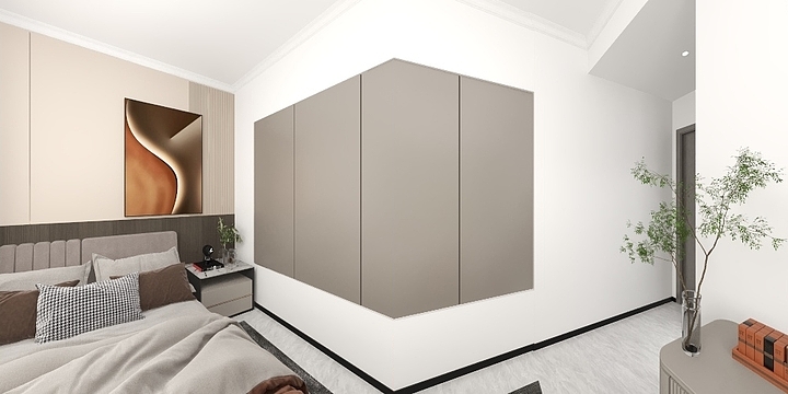 易晚棠圆-安宏基星耀广场C座606-装修设计方案