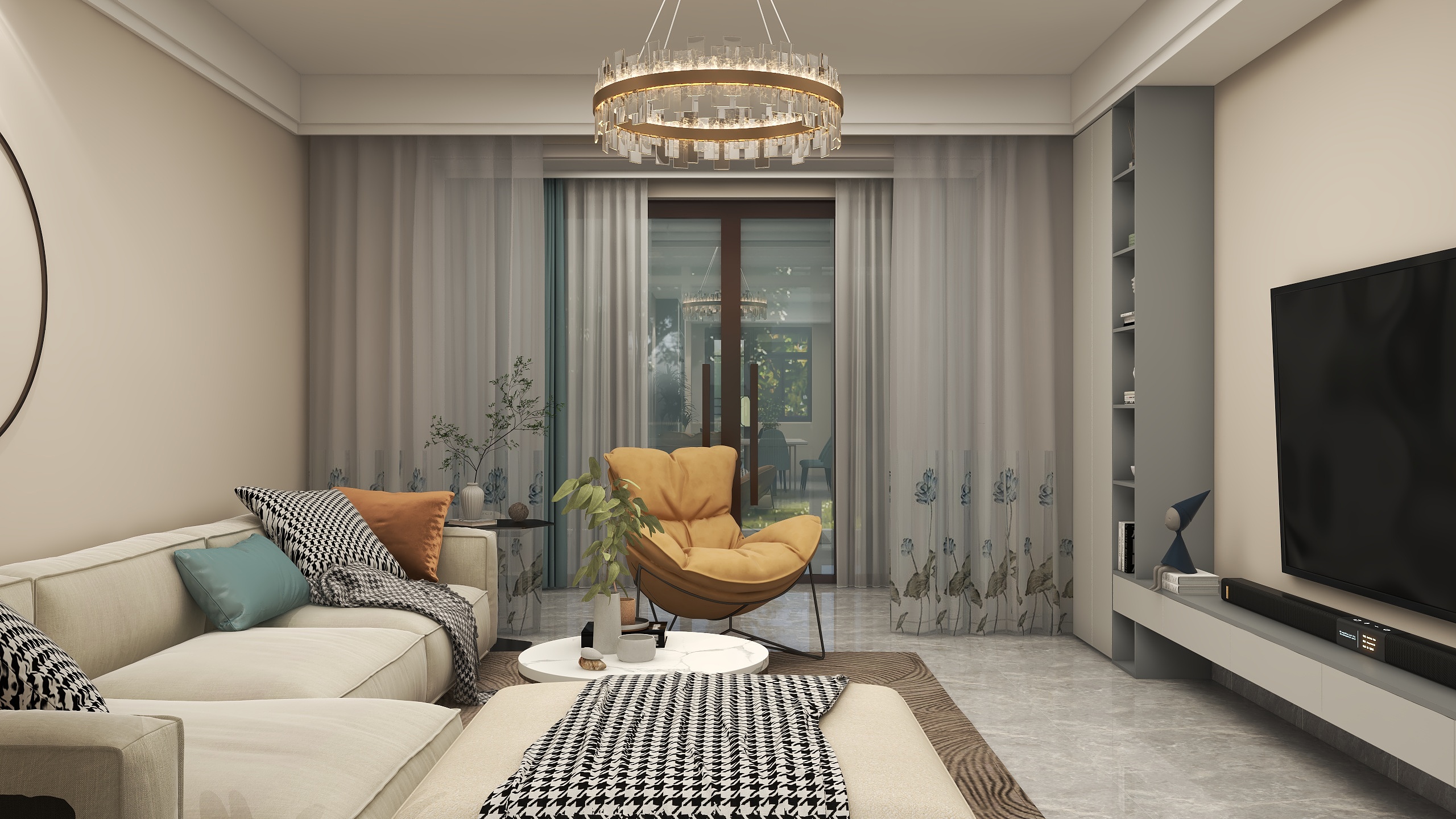 马荣Designer-《花城佳苑》现代|复式200平-装修设计方案