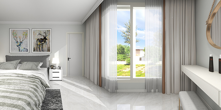 李文凯I-李婷房间-装修设计方案