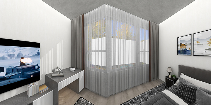 衣柜橱柜罗工-大利自建房-装修设计方案