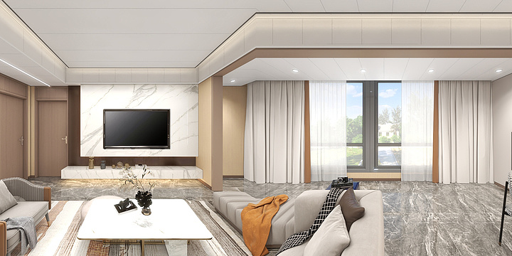 集成整装装饰-彭水肖总现代风-装修设计方案