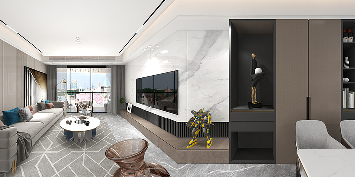 lisamali-模板副本-《佳大银湾》现代轻奢|145㎡四居-装修设计方案