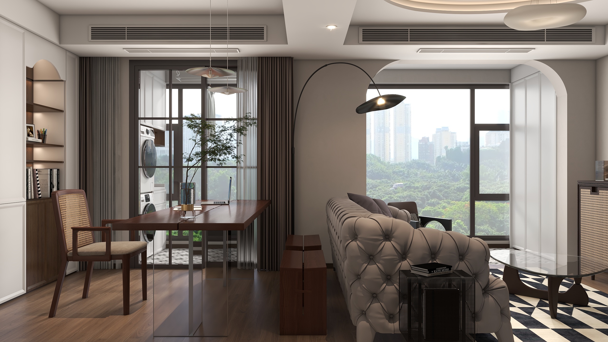 顾海涛.-绿地03-中古风装修效果图