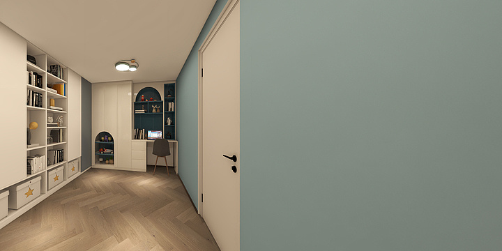 室内设计小明同学-网红公寓-装修设计方案