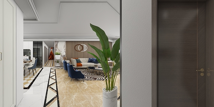 全定制设计-碧桂园A栋602-装修设计方案