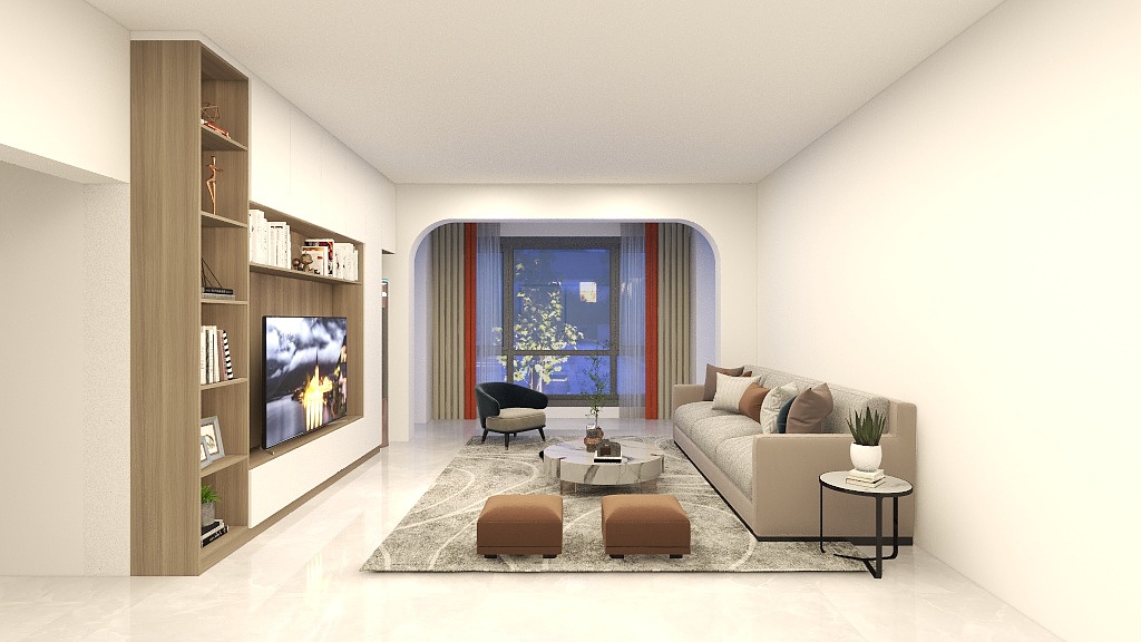 室内改造师小刘-锦绣海湾城10座1604-装修设计方案