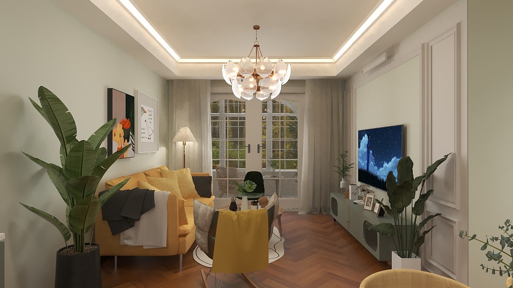 膀子栓装修有限公司一栓哥-碧桂园B户型-装修设计方案