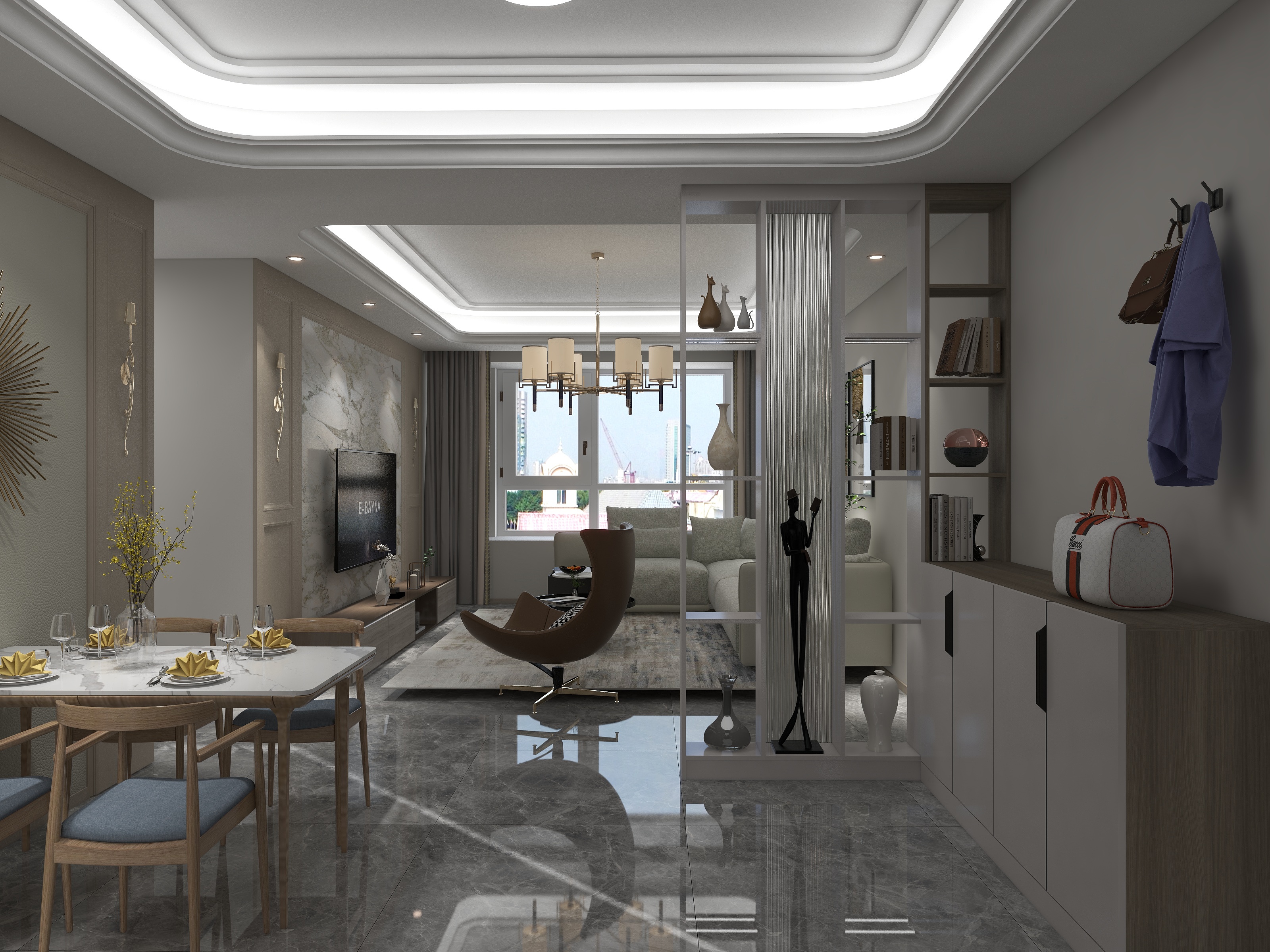 老送的空酒瓶-汇智荣悦城17-3-301姜老师-装修设计方案