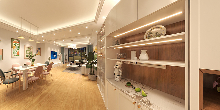 叶鹏A-湘江半岛7栋24-4-装修设计方案