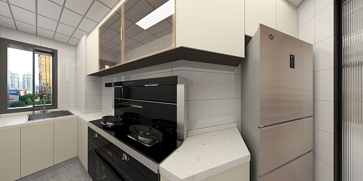 天津市恒月装饰-朝阳26-2702-装修设计方案