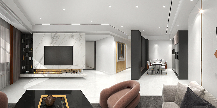 风荷致-海州大院140-装修设计方案