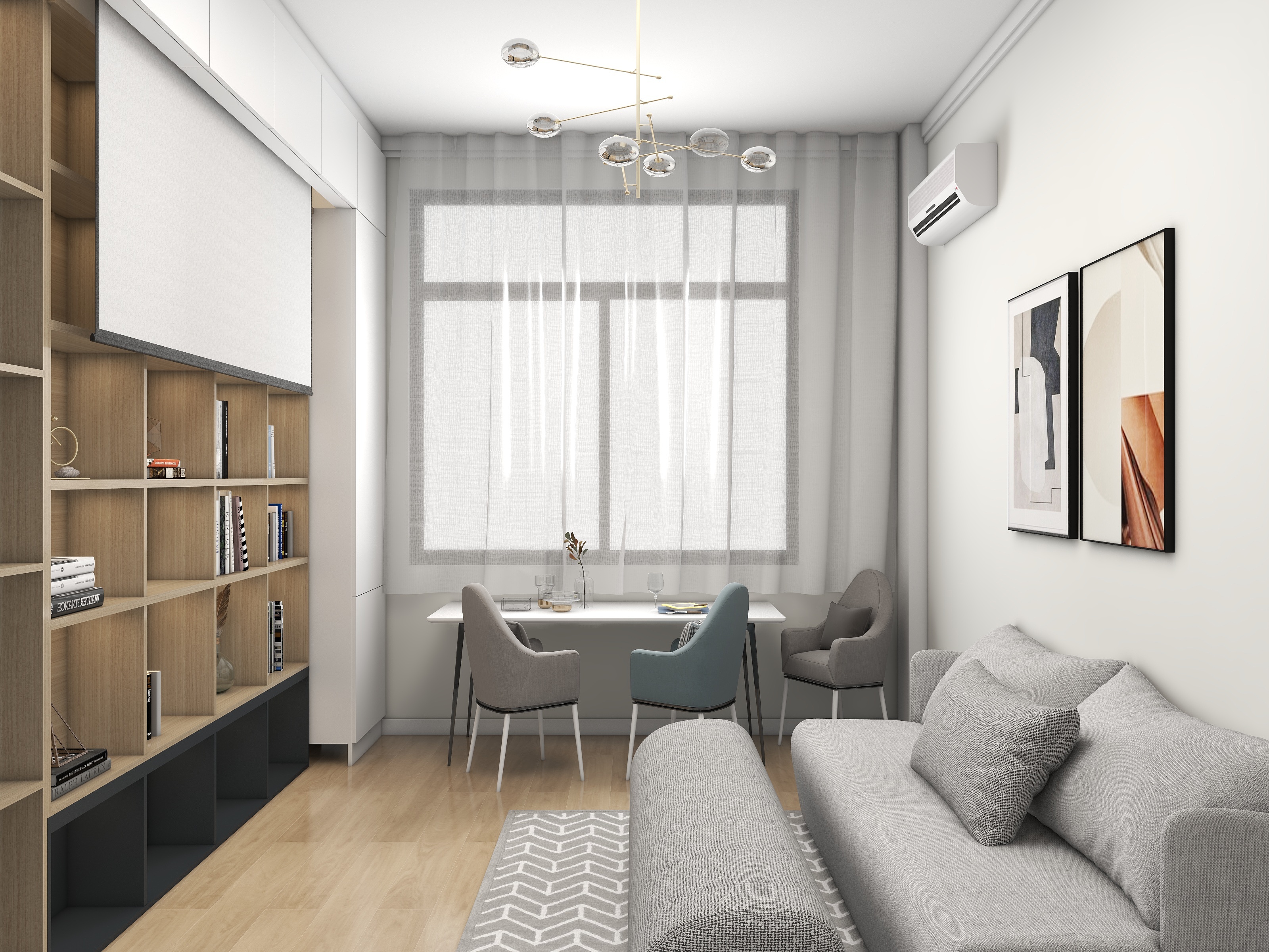 罗苏敏-广州61㎡2室-装修设计方案